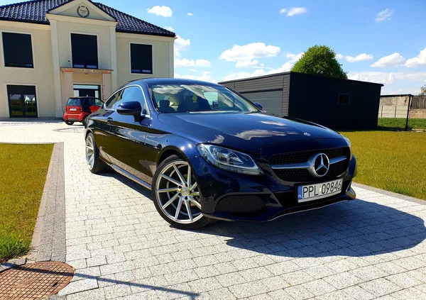 mercedes benz klasa c pleszew Mercedes-Benz Klasa C cena 87900 przebieg: 84000, rok produkcji 2017 z Pleszew